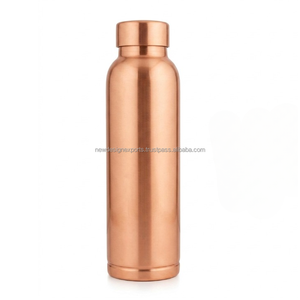 กระติกน้ำทองแดงหนาพิเศษแบบพกพา • ขวดกีฬาฝาเกลียวป้องกันการรั่วซึม - Product Image 6
