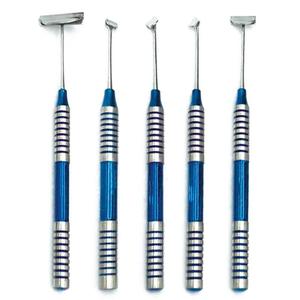 Juego de Instrumentos Dentales Ergonómicos Manuales para Cepillado, Herramientas de Acero Inoxidable Alemán para Cirugía de Implantes con Caja de Almacenamiento, Certificación CE - Product Image 1
