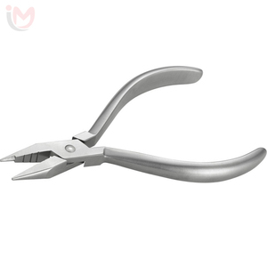 Pince de contournement de couronne dentaire orthodontique professionnelle en acier inoxydable, forceps de pliage de fil de haute précision, outils de laboratoire dentaire - Product Image 4