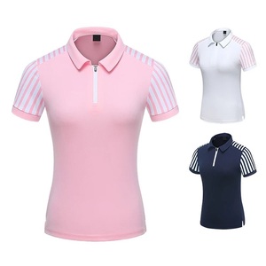 Camisas Polo de Golf de Secado Rápido para Mujer al por Mayor, Camisas Polo Deportivas de Manga Corta que Absorben la Humedad - Product Image 4