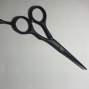 Professional Razor Edge <b>Beard</b> Hair Cutting <b>Scissors</b> 5" Salon <b>Scissors</b> Stainless Steel With Fix Finger Rest - Product Image 2