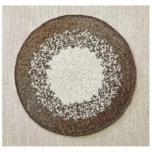 Mantel de Mesa Moderno con Cuentas de Vidrio Sólido Hecho a Mano para Decoración del Hogar, Bodas, Banquetes y Fiestas - Product Image 6