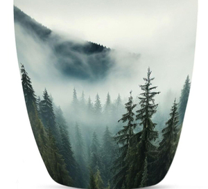 Urnes funéraires modernes décoratives en bois naturel, faites à la main, style américain, pour hommes et femmes, avec logo personnalisé - Product Image 6