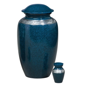 Urna Funeraria Decorativa de Lujo con Acabado Marmoleado Rubí para Cenizas Humanas Adultas, Diseñada para Recuerdos Familiares Sagrados - Product Image 4