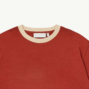 Produit très demandé Nouvelle tendance Collection 2026 Vêtements décontractés élégants T-shirt pour garçons avec logo personnalisable Col rond 2026 - Product Image 2