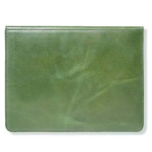 Housse pour ordinateur portable en cuir véritable, motif imprimé, personnalisable avec logo, pour voyages d'affaires, luxe - Product Image 6