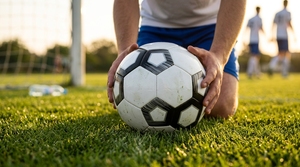 Ballon de football blanc et noir à motif hexagonal, ballon d'entraînement durable, 0,4-0,45 kg, emballage standard - Product Image 4
