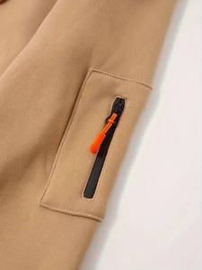 Sudadera con Capucha para Hombre, Corte Cómodo, Ropa Informal Cálida, Estilo Americano - Product Image 3