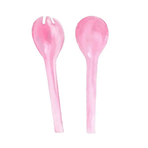 Resin Spoons Handmade Salad Servers From India for Sale in Bulk Wholesale Resin Utensils salad server all colors available - Product Image 4