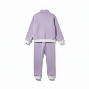 Chándal de Algodón Grueso para Hombre, Chándales Deportivos al por Mayor, Ropa Deportiva para Hombre, Chándal Personalizado de Dos Tonos, Corte Ajustado, con Cremallera, Alta Calidad - Product Image 3