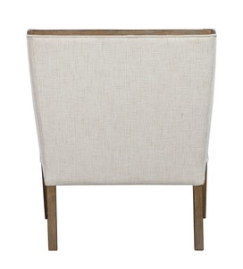 เก้าอี้ไม้สูงด้านหลังแบบปรับแต่งได้สไตล์อเมริกันย้อนยุคโซฟาเข้ามุมที่ทันสมัยผ้าทนทานสำหรับห้องนั่งเล่นระเบียงพักผ่อน - Product Image 4