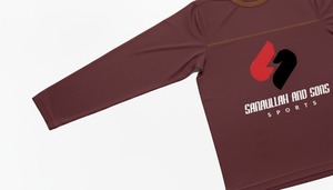 T-shirt homme de haute qualité en coton, manches longues, confortable, décontracté, logo personnalisé, t-shirt uni, vente en gros - Product Image 4