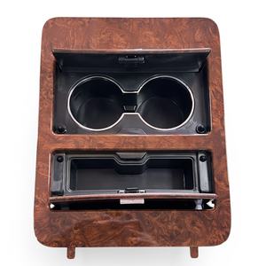 Porte-gobelets de console centrale 07-14, couleur grain de bois, pour Chevy GMC Truck Tahoe Yukon Silverado Sierra & SUV OE 23164631 - Product Image 3