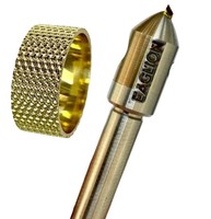 Outils de facettage pour la fabrication de bijoux en acier inoxydable, type CNC, pour gravure en V, découpe de l'or et de l'argent, équipement ventilé EAGLION