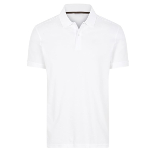 Camisetas Polo de Golf para Hombre, Blancas o Negras, Lisas, de Algodón y Poliéster, con Diseño Personalizado Bordado o Impreso - Product Image 1