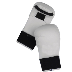 Venta caliente Fold Back Finger Karate Mitts para la venta Calidad Premium Mano completa Seguridad Karate Mitts Logotipo personalizado - Product Image 1