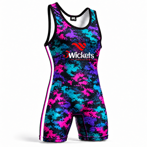 Combinaison de lutte personnalisée pour hommes, uniforme de lutte imprimé par sublimation, respirant, extensible dans 4 directions, vêtements d'équipe, fabricant OEM ODM - Product Image 1