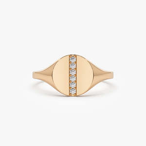New Design 925 Sterling Silver Gold Plated Line Signet Pinky <b>Man</b> <b>Ring</b> Fine Jewelry <b>Rings</b> For Women And Girls <b>Rings</b> - Product Image 1