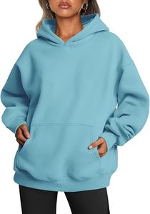 Sweat-shirt à capuche pour femme, coupe classique, 100% coton, style vintage, lettres, saison hivernale, décontracté, sportif, élégant - Product Image 2