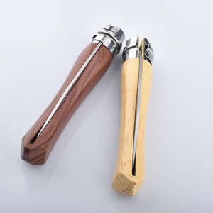 Couteau pliant multifonctionnel de survie en plein air, qualité industrielle, lame en acier Damas, bord droit, dos droit, OEM, pour la chasse - Product Image 3