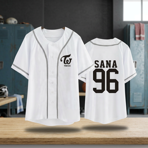เสื้อเบสบอลพิมพ์ลายระบายอากาศได้ดี ผลิตจากโพลีเอสเตอร์ 100% - ชุดกีฬา โลโก้ด้านหน้า ไซส์ XL บวกไซส์ แห้งเร็ว ใส่ได้ทั้งชายและหญิง - Product Image 3