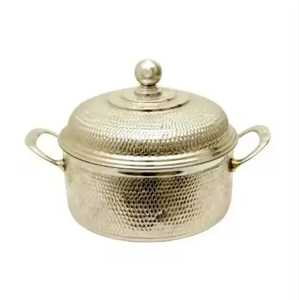 Heavy Duty Stainless Steel Stockpot Flat Top Steel <b>Lid</b> Deep Cooking <b>Pot</b> Large Capacity Soup <b>Pot</b> Induction Hotel Restaurant - Product Image 6