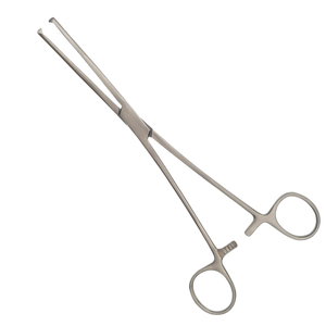 Rochester Ochsner Forceps <b>9</b>″ Straight 1x2 Teeth Stainless Steel Surgical Hemostatic Locking Instrument - Product Image 1
