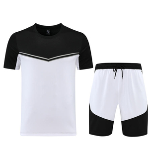 Tenue de football d'hiver à manches longues pour hommes, ensemble d'entraînement de football, vêtements de sport respirants, tissu 100% polyester, séchage rapide - Product Image 1