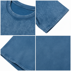 T-shirts vierges personnalisés unisexes respirants, design vierge, 100% coton, style décontracté chic, impression sérigraphique, service OEM - Product Image 5