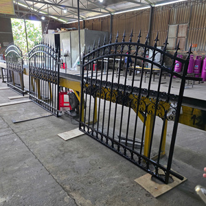 รั้วที่มีสไตล์สำหรับบ้านที่ทำจากเหล็กดัดเพื่อส่งมอบความทนทานดึงดูดใจหรูหราและการป้องกันที่เชื่อถือได้สำหรับการใช้ชีวิตที่ทันสมัย - Product Image 6