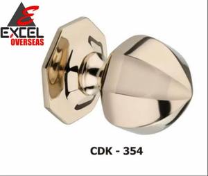 Poignée de porte classique en laiton de qualité supérieure, design boule, pour installations de portes standard, prix de gros - Product Image 3