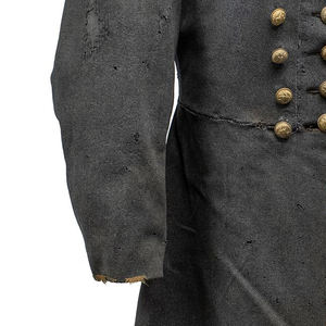 Abrigo estilo faldón americano de reproducción histórica, abrigo largo de lana de herencia americana. - Product Image 3
