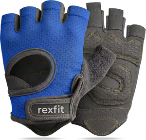Rexfit Custom Sports Gym Gloves Durable Grip Workout Gloves for Training Sessions Microfiber Non-slip Silicone Custom Gloves - Product Image 1