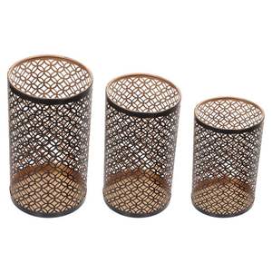 Portavelas Metálico Hecho a Mano, Decorativo, para Mesa de Comedor, Decoración Festiva - Product Image 2