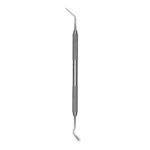 Hacha Dental de Doble Punta al por Mayor, Instrumento de Acero Inoxidable con Agarre Ergonómico Manual, Certificación CE, Uso Profesional Restaurativo - Product Image 5