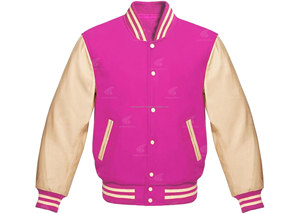Blouson Bomber Letterman de Qualité Supérieure, Style Urbain Hivernal, Coupe-Vent et Imperméable, avec Patchs Personnalisés et Col Rabattable, Personnalisation Frontale - Product Image 2