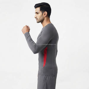 <b>Men</b> <b>Compression</b> <b>Shirt</b> Long Sleeve Gym Base Layer Athletic <b>Compression</b> Top Quick Dry Sports T <b>Shirt</b> Fitness Running Workout OEM - Product Image 3