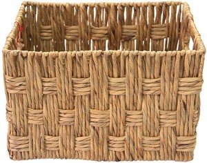 Cesta Grande de Jacinto de Agua Natural, Rústica y Sostenible, Cestas de Lavandería de Alta Calidad al por Mayor para Organizar Artículos del Hogar - Product Image 5