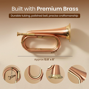 แตรวินเทจทำมือ แตรตกแต่ง เครื่องดนตรีทางทะเล ของสะสม ของขวัญ - Product Image 2