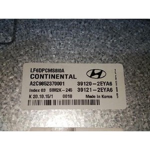 ECUs et modules informatiques d'occasion Sonata 391212EYA6 - Product Image 5