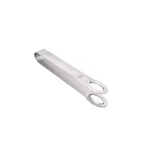 Pinces à glace en acier inoxydable, résistantes à la chaleur 260°C, lavables au lave-vaisselle, pour servir salades et aliments, style simple - Product Image 3