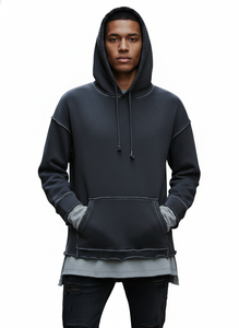 High Quality 100 % Cotton Custom Design High Quality Basics <b>Pullover</b> <b>Men</b> Hoodies Heavy Weight Top Selling Hoodie - Product Image 3