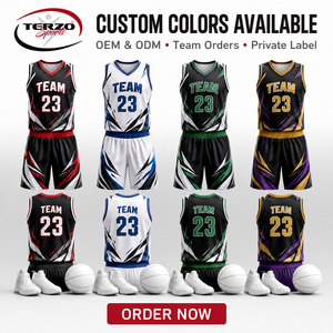 Ensemble de maillots et shorts de basket-ball personnalisés à marque privée, respirants, en mesh sublimé, pour clubs, écoles et ligues - Product Image 6