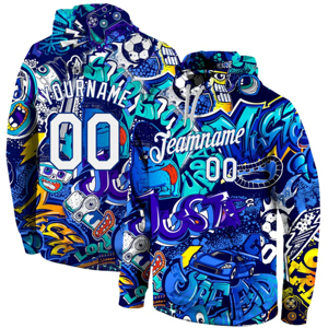 Custom Sublimation Print Hoodie <b>Men's</b> Breathable Polyester Sportswear Team Name Number Front Logo Casual Fit Spring Wear - Product Image 6