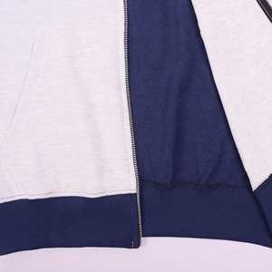 Sweat-shirt à capuche zippé épais pour homme, en polaire, idéal pour l'hiver, coupe classique, léger et confortable - Product Image 5