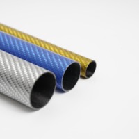 Tube télescopique en fibre de carbone 3K Meibang haute précision, enroulé, léger, longueur personnalisée 4m, multi-tailles pour drones/UAV sportifs