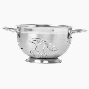Food Grade <b>Stainless</b> <b>Steel</b> <b>Colander</b> Strainer Bowl with Perforated Design Wholesale Rust Proof Kitchen Tool for Washing Vegetable - Product Image 4