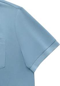 Polo de Alta Calidad para Hombre, Corte Regular, Manga Corta, Cuello Camisero, Transpirable, de Algodón, Informal, para Verano, Oficina, Uso Diario - Product Image 4