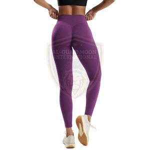 Legging pour femme en polyester, style unique, taille élastique, pour le yoga, faible MOQ - Product Image 2