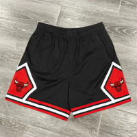 Shorts de boxe d'entraînement professionnels légers et personnalisés, en tissu peigné respirant de qualité supérieure, taille élastique mi-haute, 100 % polyester
